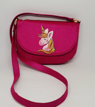 Load image into Gallery viewer, Unicorn Handpainted Sling Bag