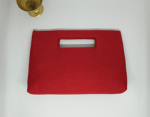 Load image into Gallery viewer, Red Painted Inside Handle Bag