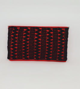 Red and Black Crochet