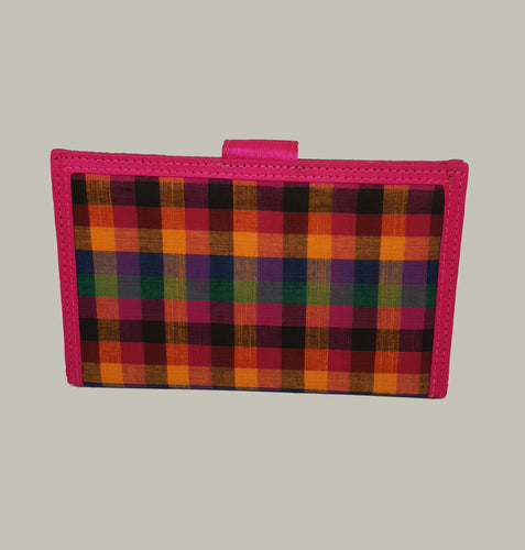 Pink Bordered Multicolor wallet
