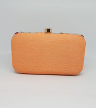 Load image into Gallery viewer, Rosy Peach Box Clutch
