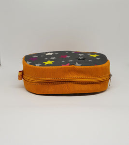 Golden Round Shaped Utility Pouch
