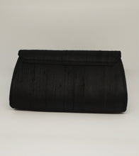 Load image into Gallery viewer, Black with Floral Basic Clutch