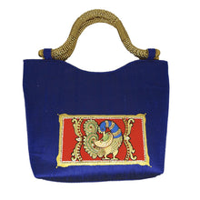 Load image into Gallery viewer, Blue Antique Handle Tanjore