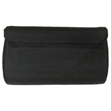 Load image into Gallery viewer, Black with Yellow Painted Clutch