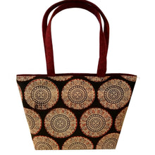 Load image into Gallery viewer, Maroon Doodle Tote
